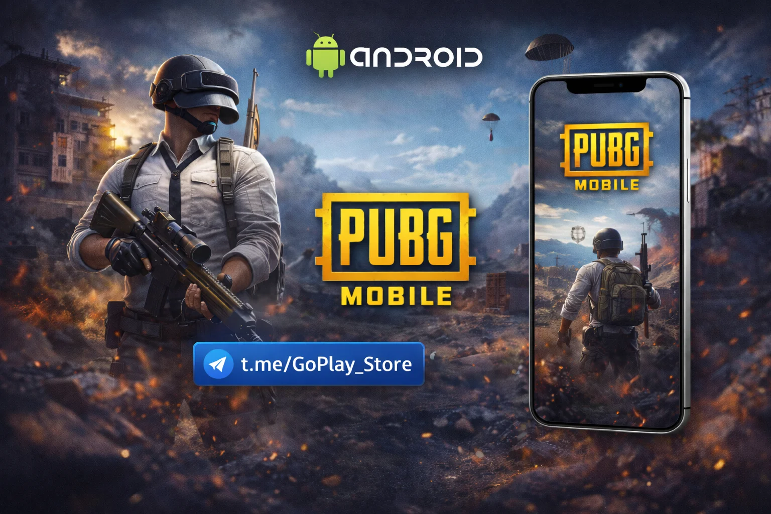 PUBG (Android) Non ROOT 1 Month